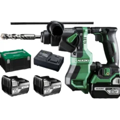 Perforateur SDS+ 18V - 5.0Ah Compact - 18mm Brushless - 1.3 J HIKOKI - DH18DPAWPZ