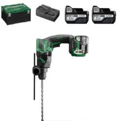 Perforateur SDS+ 18V 18mm avec 2 batteries et 1 chargeur HIKOKI - DH18DPBWPZ