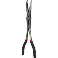 Pince à bec coudée à 45° à double articulation, L335 mm KS TOOLS 500.7163