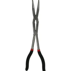 Pince à bec coudée à 45° à double articulation, L335 mm KS TOOLS 500.7163