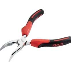 Pince Bec Demi Rond Coude Bi-Matiere Avec Ressort 200 Mm SAM Outillage - 239-R20G