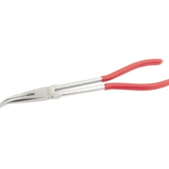 Pince Bec Demi Rond Coude 280 mm Extra Longue SAM Outillage - 239-28CP