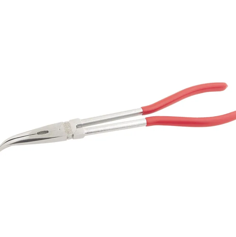 Pince Bec Demi Rond Coude 280 mm Extra Longue SAM Outillage - 239-28CP