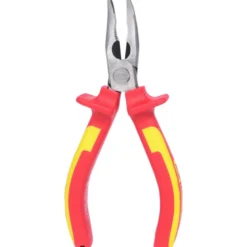 Pince à Bec demi-rond coudé Isolé 1000v KS TOOLS