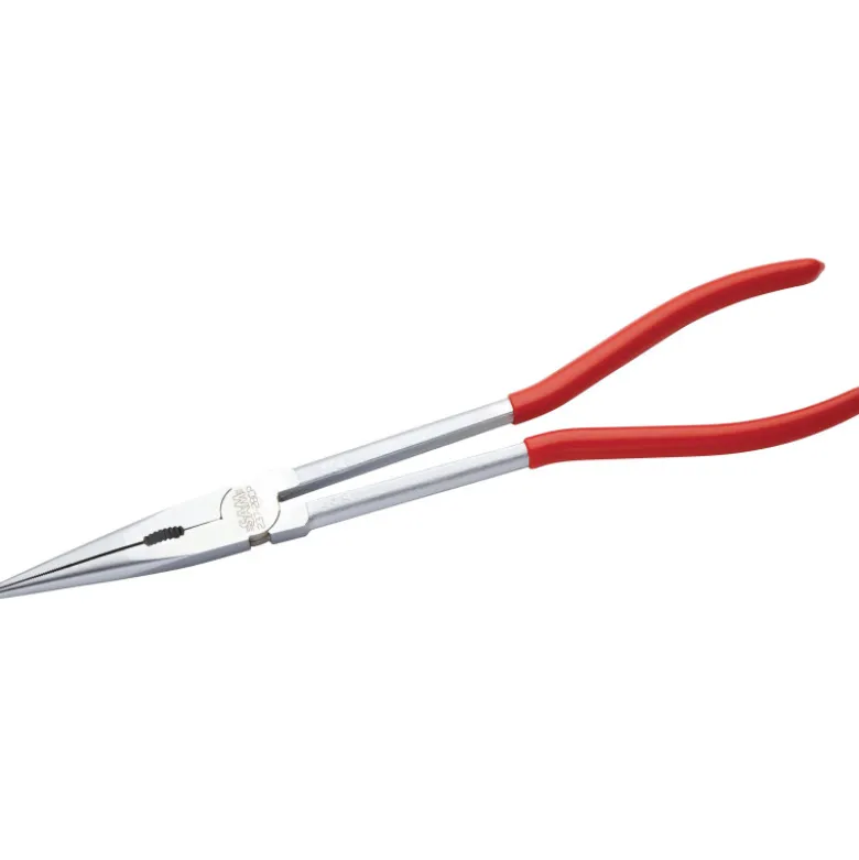 Pince Bec Demi Rond Droit 280 mm Extra Longue SAM Outillage - 237-28CP