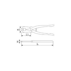 Pince Coupante Acier Grande Capacite De 3,6 A 6 Mm SAM Outillage - 227-20AN