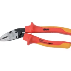 Pince Coupante Diagonale Isolee 1000 Volts Multifonction SAM Outillage - 250-18TI