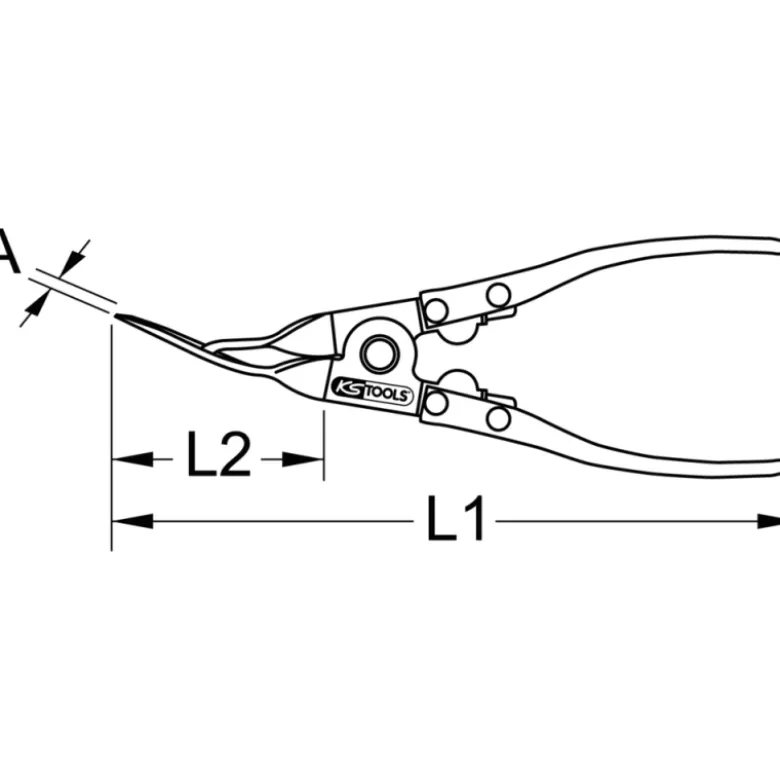 Pince à dégrafer les habillages de portes BRILLIANT TOOLS - BT516003