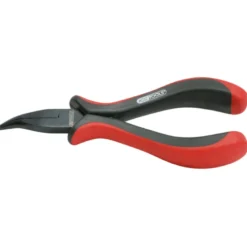 Pince Electronique à Bec demi-rond coudé 45° KS TOOLS 500.7022