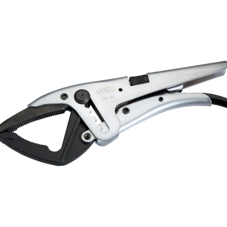 Pince-Etau Grande Capacite Mors Fixe SAM Outillage - 212-35