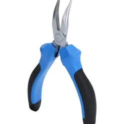 Pince électronique à bec demi-rond coudé L130mm BRILLIANT TOOLS - BT067607