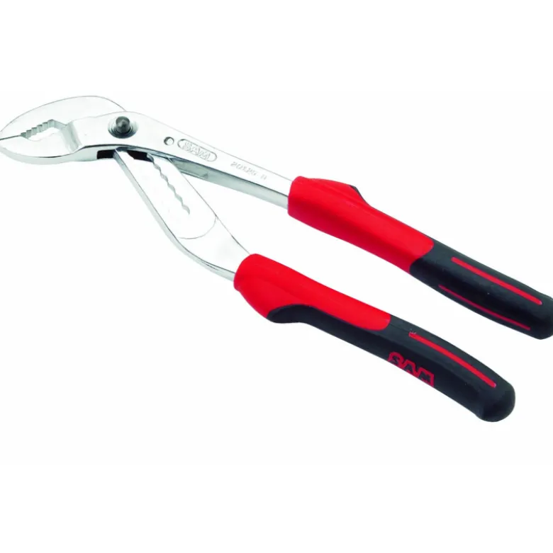 Pince Multiprise Bi-Matiere A Bouton Poussoir SAM Outillage - 201-25