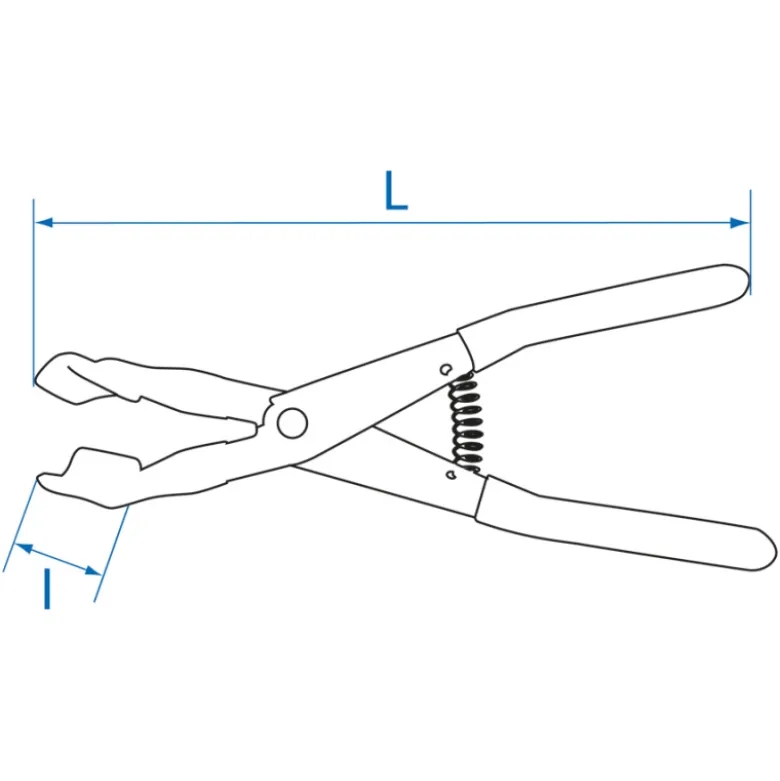 Pince Pour Fils De Bougies Diamètre 14-16Mm King Tony - 9DB201