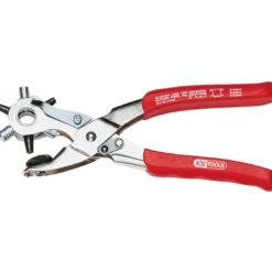 Pince révolver à trous emporte-pièces 220mm poinçons oeillets KS TOOLS 118.0042