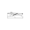 Pince-étau 230 mm précise mono serrage Série PML170-230 Dolex PML230