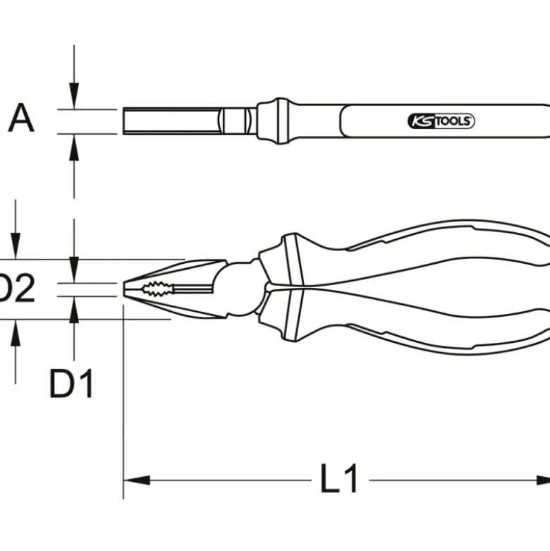Pince Universelle ULTIMATE KS TOOLS
