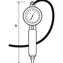 Pistolet de gonflage à poignée Prevost 27151
