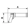 Pistolet à extruder à cartouche Prevost TCG C300