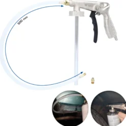 Pistolet pulvérisateur pneumatique d'insonorisant BRILLIANT TOOLS - BT161104