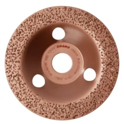 Plateaux à poncer carbure CARBOCUP PLAT 125 mm Grain 24 SIDAMO 10805012