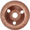 Plateaux à poncer carbure CARBOCUP CONVEXE 125 mm grain 36 SIDAMO 10805033