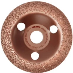 Plateaux à poncer carbure CARBOCUP CONVEXE 115 mm grain 24 SIDAMO 10805022