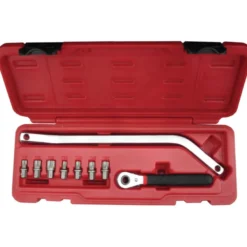 Poignee Longue Et Embouts Torx 30-40-45-50 Et Xzn 8-10-12 SAM Outillage - 99-PA20