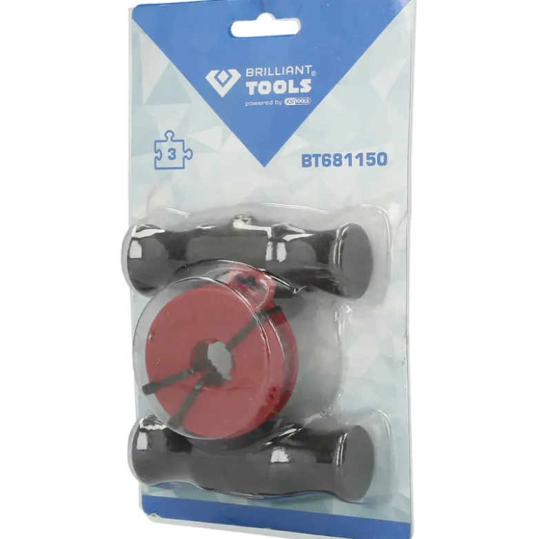 Poignées avec fil pour découpe de joint de vitrage 3pcs BRILLIANT TOOLS - BT681150