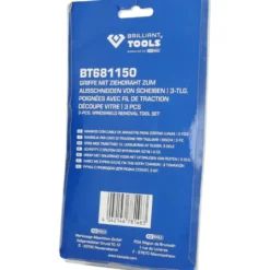 Poignées avec fil pour découpe de joint de vitrage 3pcs BRILLIANT TOOLS - BT681150