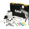 Pompe Manuelle Metallique A Pression Depression En Coffret SAM Outillage - PPD-3