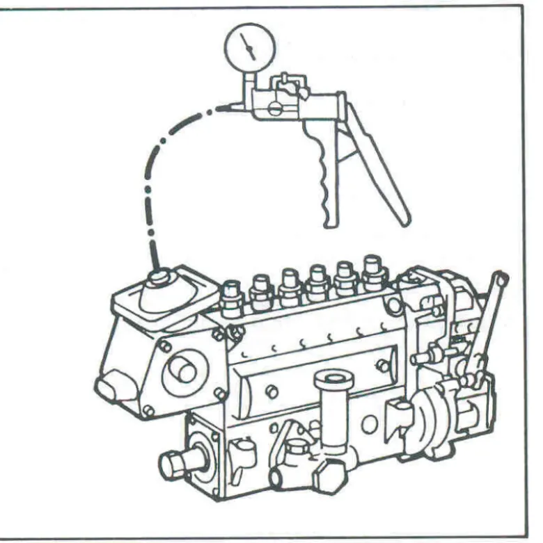 Pompe Manuelle Metallique A Pression Depression En Coffret SAM Outillage - PPD-3
