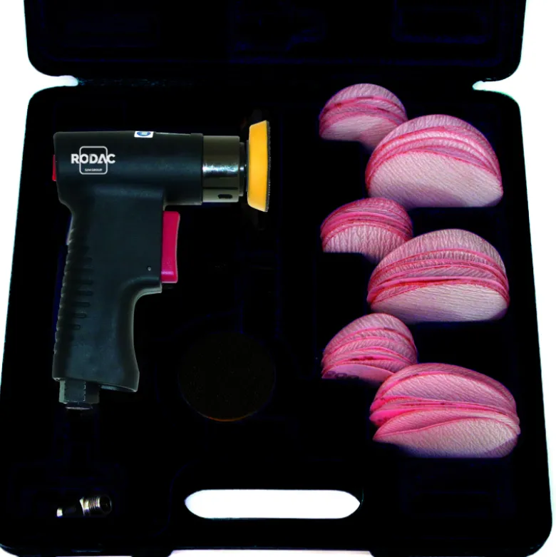 Ponceuse Mini - Revolver 50-75 Mm - En Coffret SAM Outillage - RC1346C-90