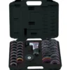 Ponceuse Rotative Revolver 50-75 Mm + 120 Disques - Coffret SAM Outillage - RC163BC