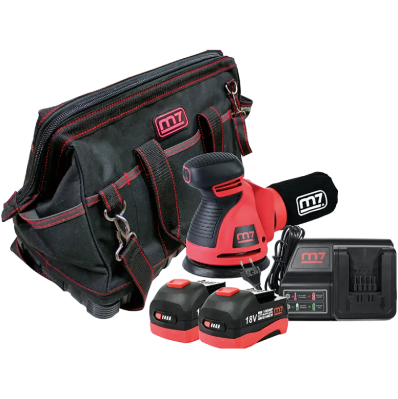 Ponceuse 18V + Chargeur + 2 Batteries 5Ah M7 - DOS501AB