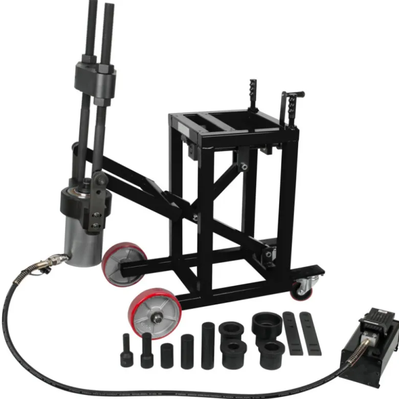 Presse à boulons d'essieu avec douilles 75T KS TOOLS 460.3620