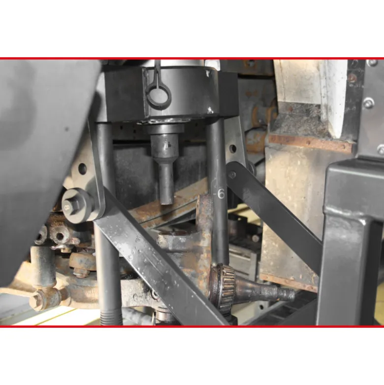 Presse à boulons d'essieu avec douilles 75T KS TOOLS 460.3620