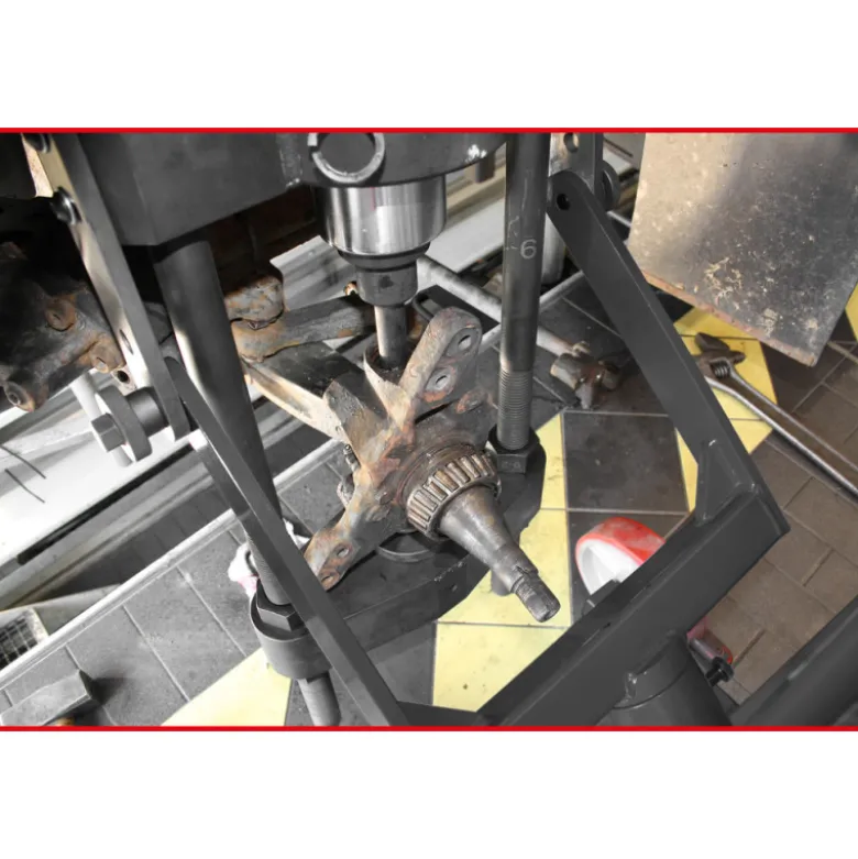 Presse à boulons d'essieu avec douilles 75T KS TOOLS 460.3620