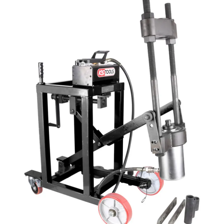 Presse à boulons d'essieu avec douilles 75T KS TOOLS 460.3620