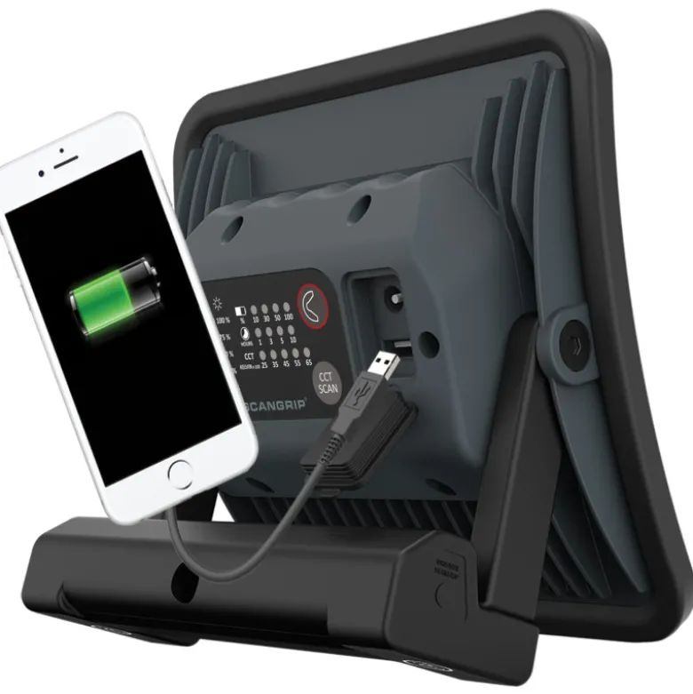 Projecteur de travail MULTIMATCH-R rechargeable 1200Lumens SCANGRIP - 03.5658