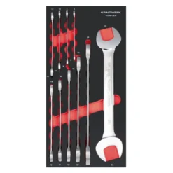 PRO LINE EVA3 Clés à fourche double 10 pièces 20x40 cm KRAFTWERK 105.401.034