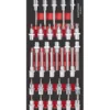PRO LINE EVA3 Jeu de clés à douilles 1/2" 33 pièces 20x40 KRAFTWERK 105.401.032