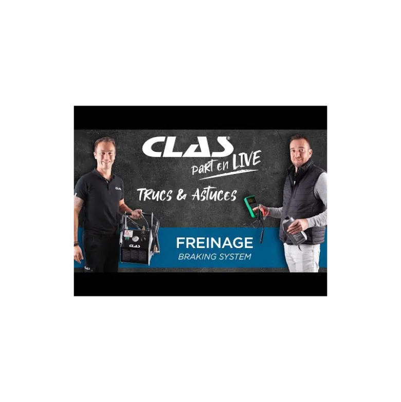 Purgeur de freins et d'embrayages electrique 5l 2.5bar CLAS HU 1101