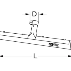Raclette à eau sans manche 750mm KS TOOLS 146.3075