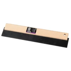 Raclettes caoutchouc noir monture bois pour joints SIDAMO