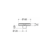 Rallonge 10Mm Pour Cric Hydro-Pneumatique At27Xx Poids-Lourds Cattini - Yak A02354
