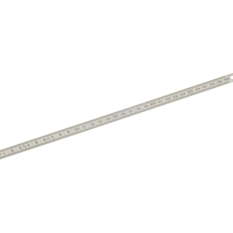 Reglet Flexible 300 Mm En Acier Graduation Recto/Verso SAM Outillage - 781-3