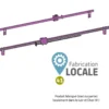 Règle 4 m, Largeur 40 cm - SIDAMO 20198459