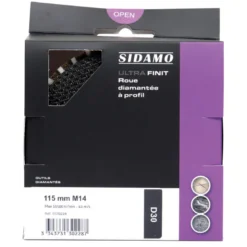 Roue de Polissage Diamantée Profil Demi-Rond D30 ULTRA FINIT D30 SIDAMO - 11130228