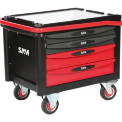 Rouleuse Atelier 40 - 4 Tiroirs Sam Outillage Servi-R40R