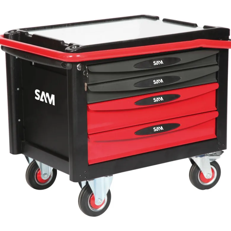 Rouleuse Atelier 40 - 4 Tiroirs Sam Outillage Servi-R40R